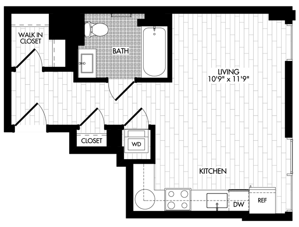 0A AHP Floor Plan at Guild