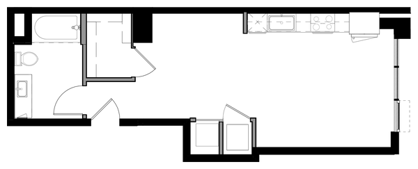 0B-L AHP Floor Plan at The Merian