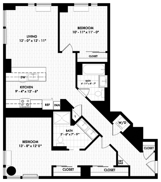 2A South AHP Floor Plan at VYV