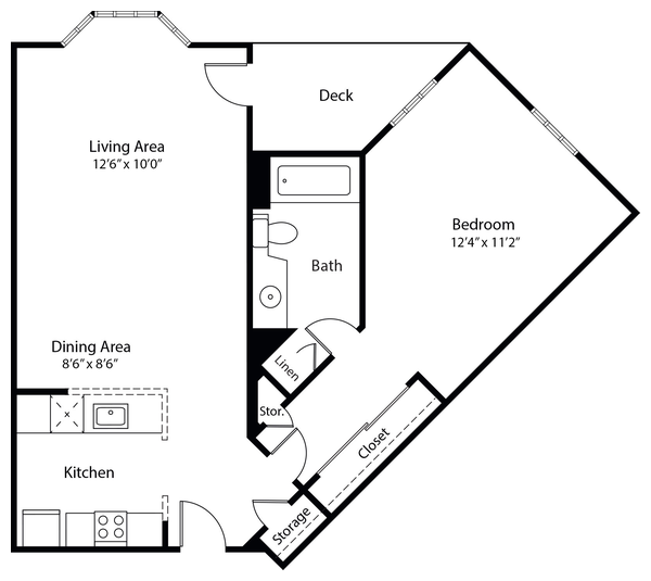 Sutter E-BMR Floor Plan at Bayside Village