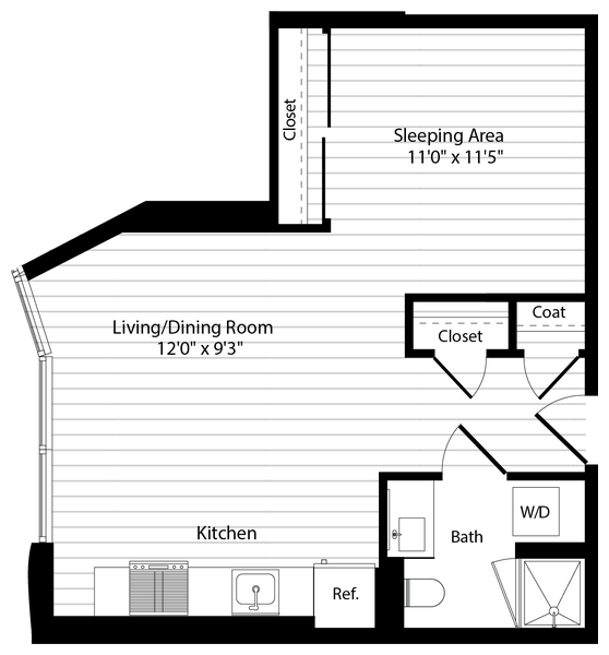 0D AHP Floor Plan at Estate