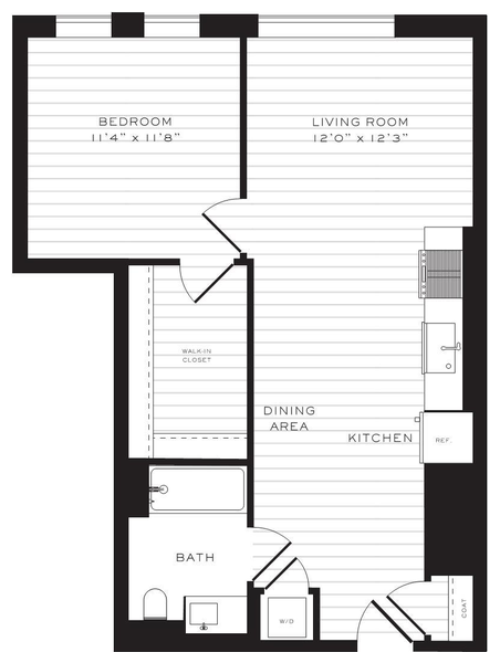 1F-A AHP Floor Plan at Estate