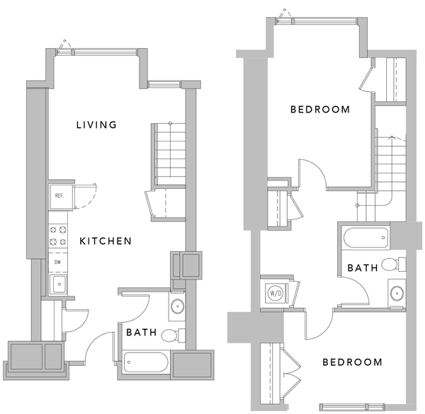 2E-L AHP Floor Plan at Mosso