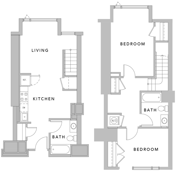 2E-R AHP Floor Plan at Mosso