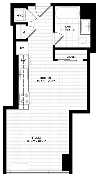 0B South AHP Floor Plan at VYV