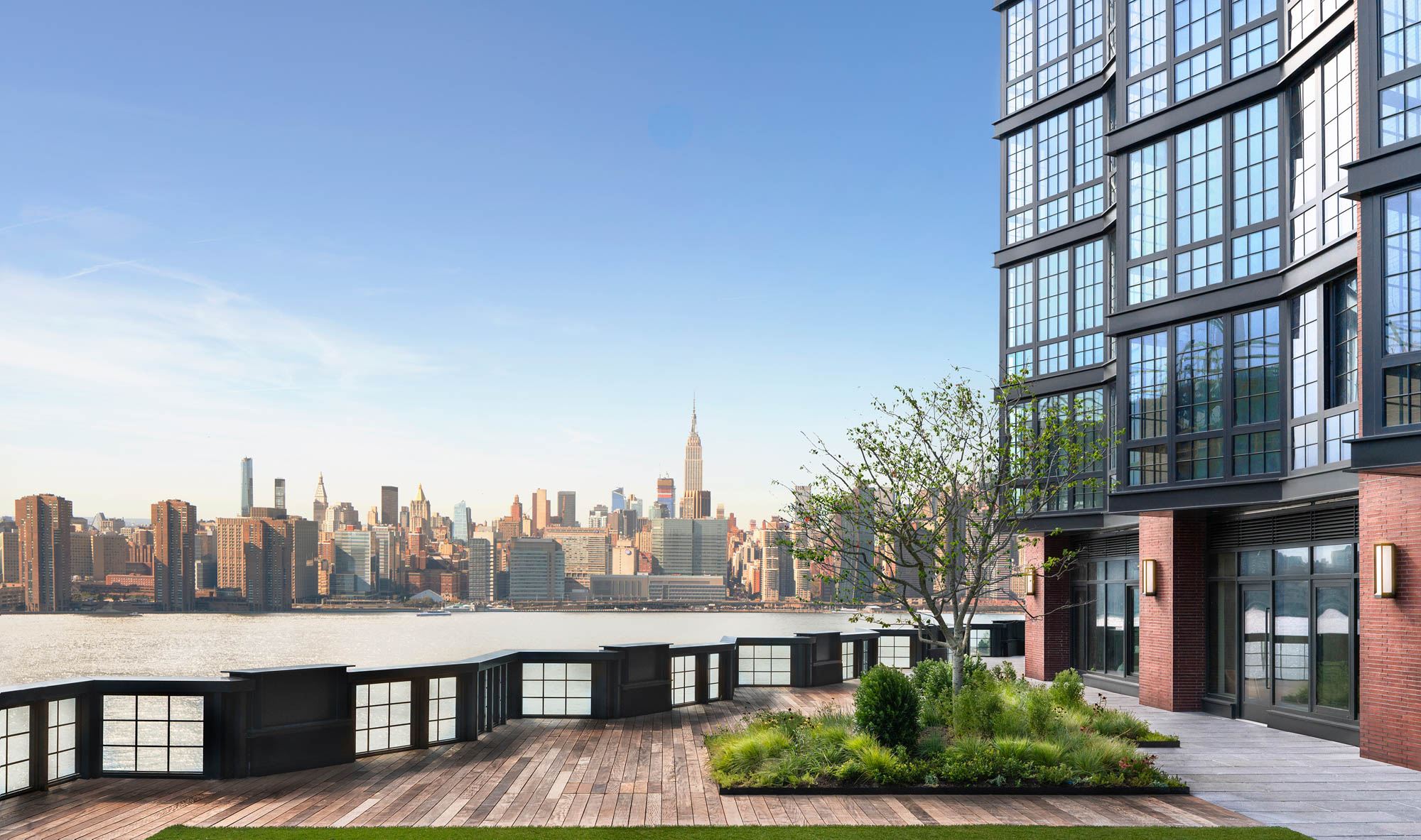 One Blue Slip in Greenpoint Landing in Brooklyn, New York.