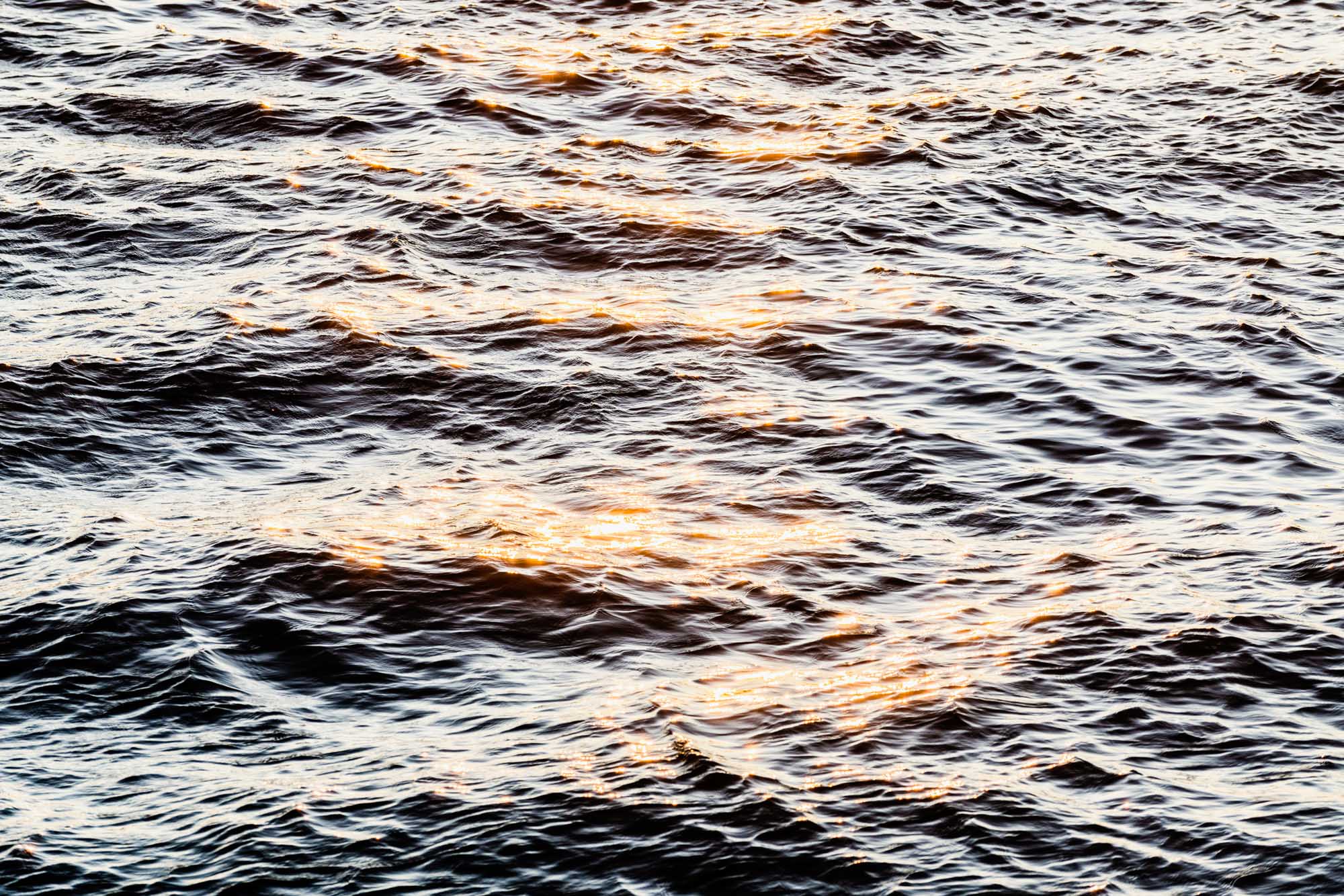 An image of the water outside Brooklyn, New York near Two Blue Slip apartments.