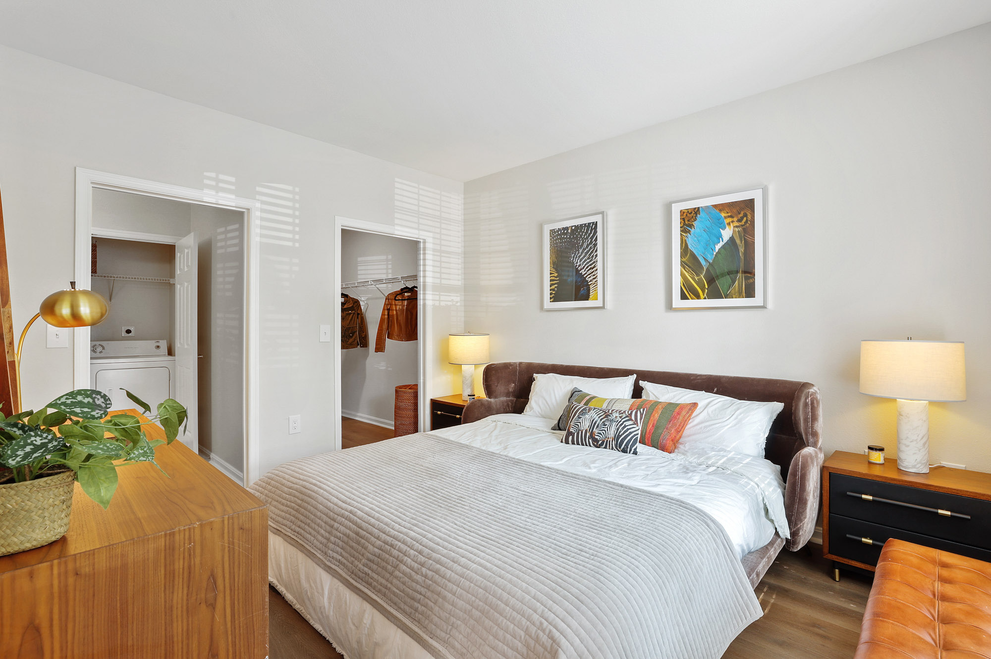 Bedroom at Cameron Court in Washington, DC