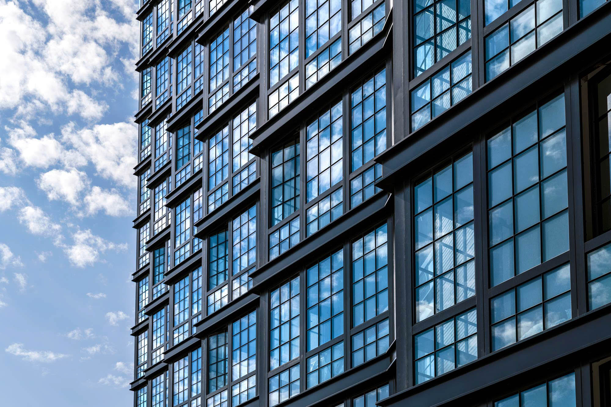 One Blue Slip in Greenpoint Landing in Brooklyn, New York.