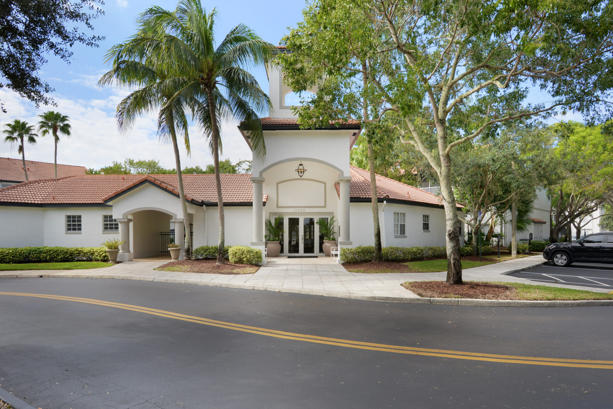 An entrance at Sabal Point in Fort Lauderdale, FL.