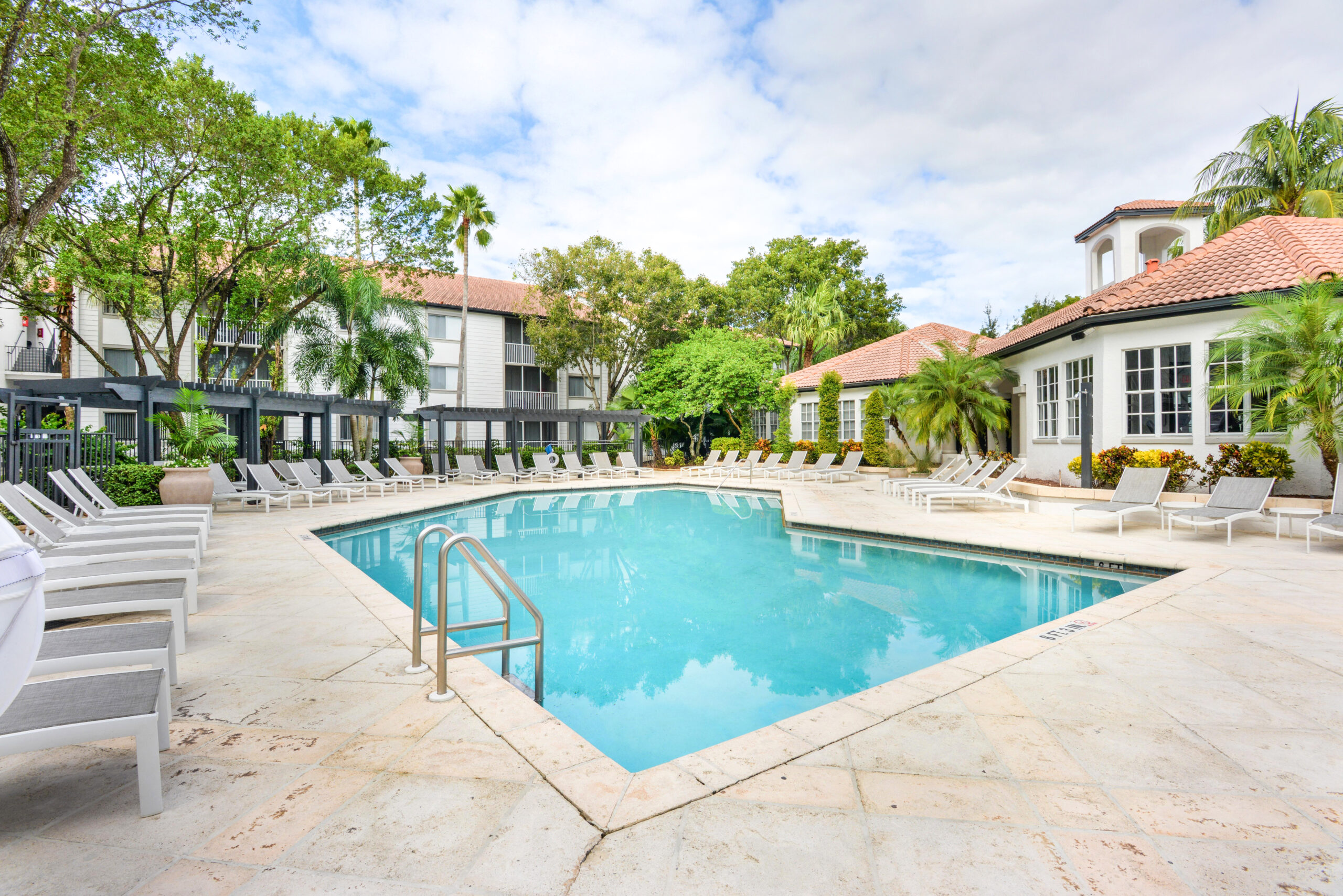 The pool at Sabal Point in Fort Lauderdale, FL.