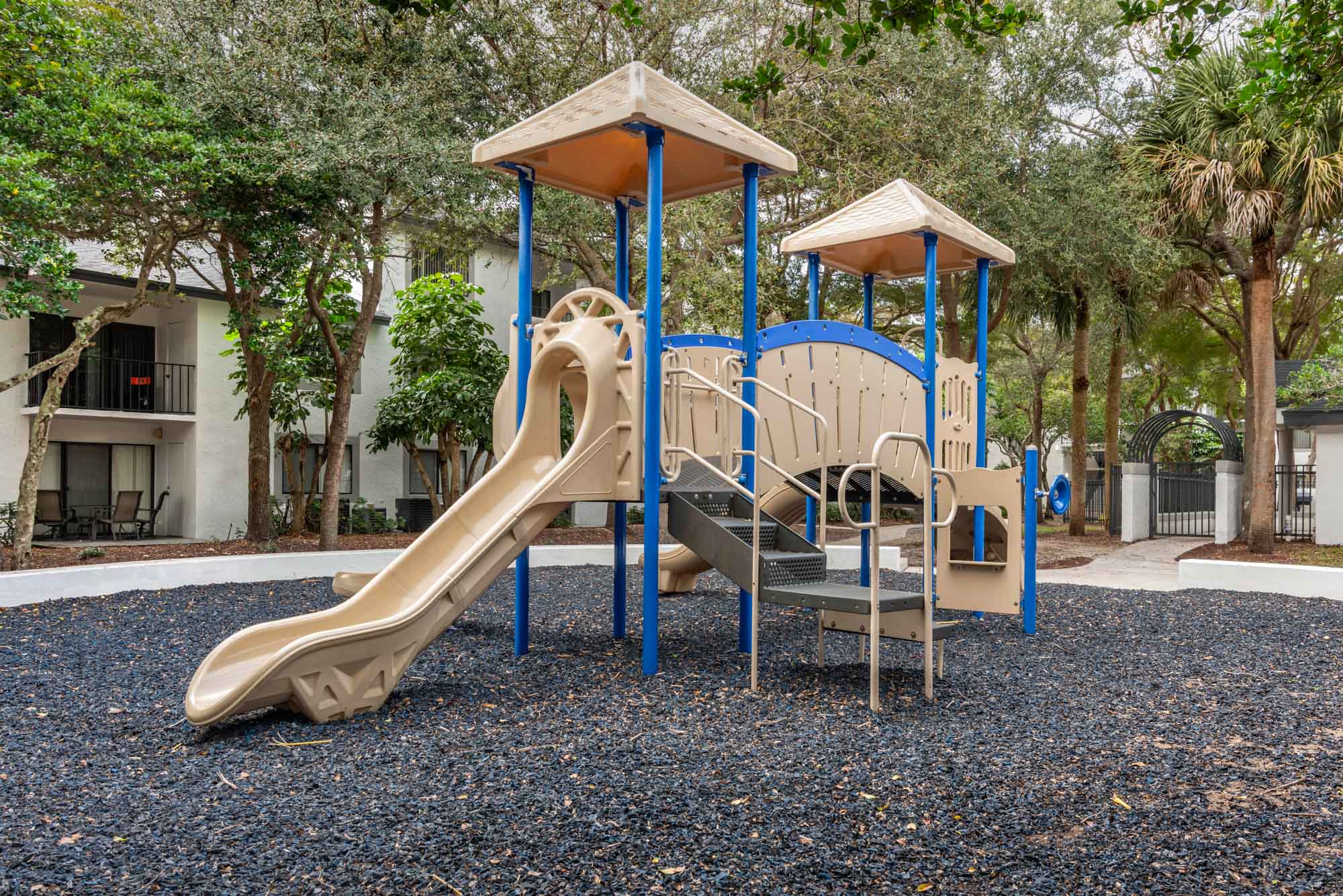 The playground at The Reserve at Ashely Lake apartments.