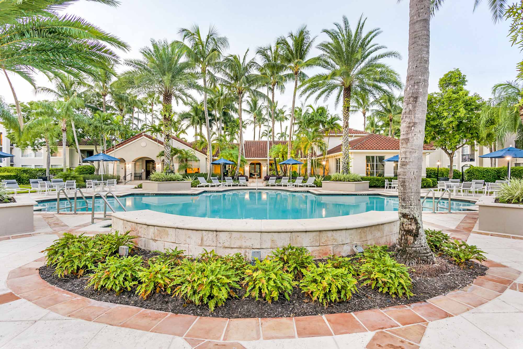 The pool at Miramar Lake in Fort Lauderdale, FL.