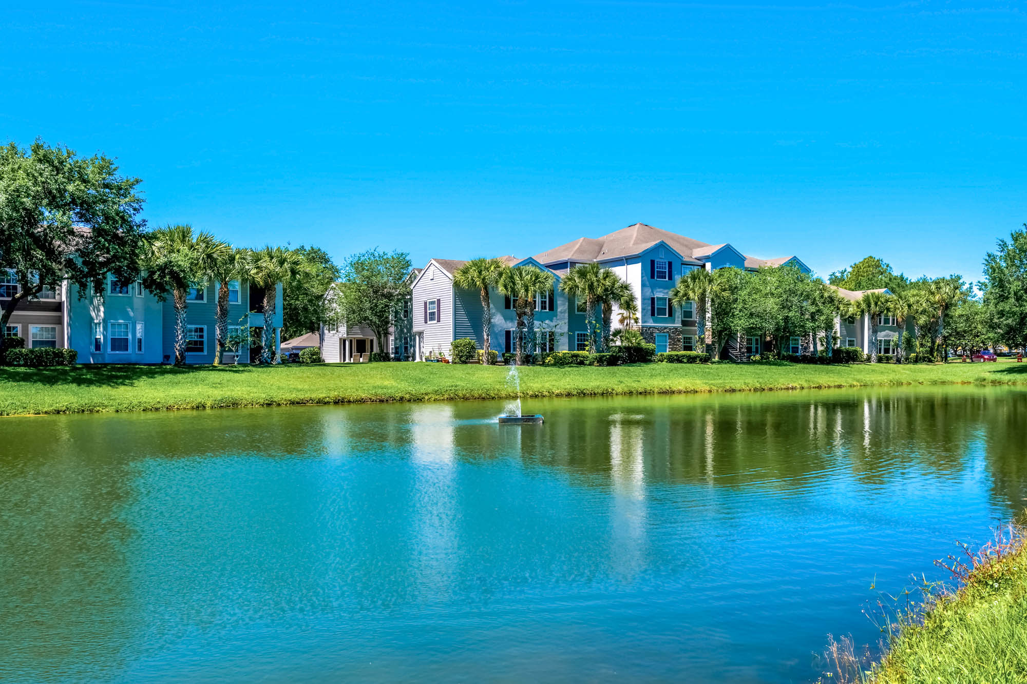 The lake at Osprey Links at Hunter's Creek in Orlando, Florida.