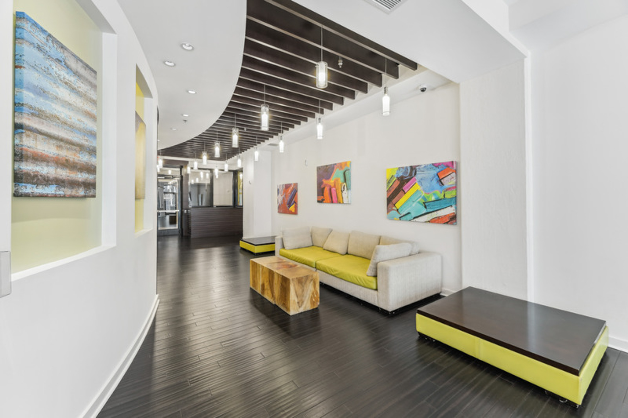 The game room at Foundry Lofts apartments in Washington, D.C.