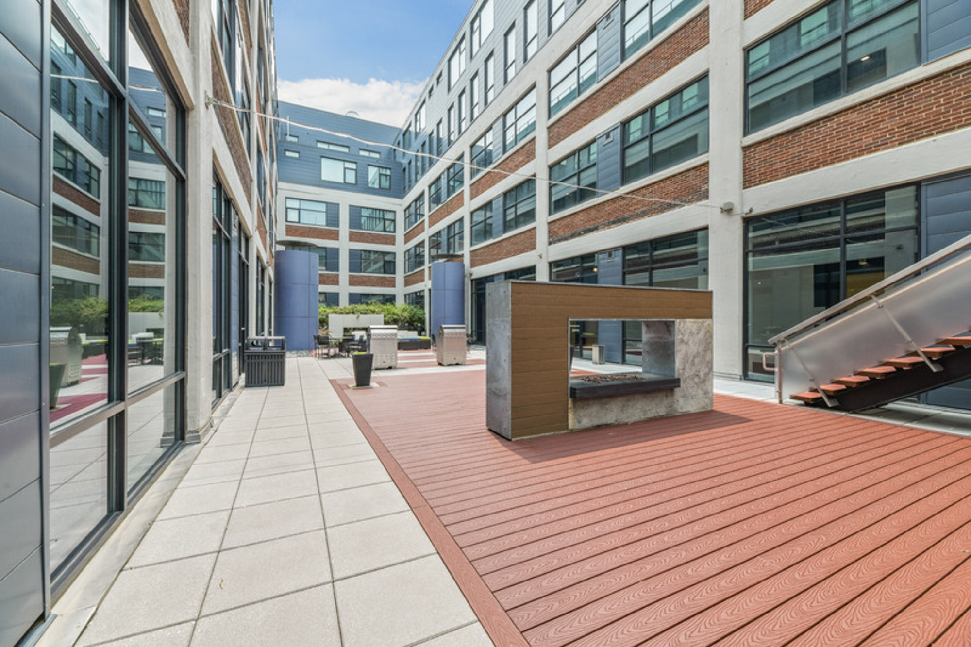 The exterior of Foundry Lofts in Washington, D.C.