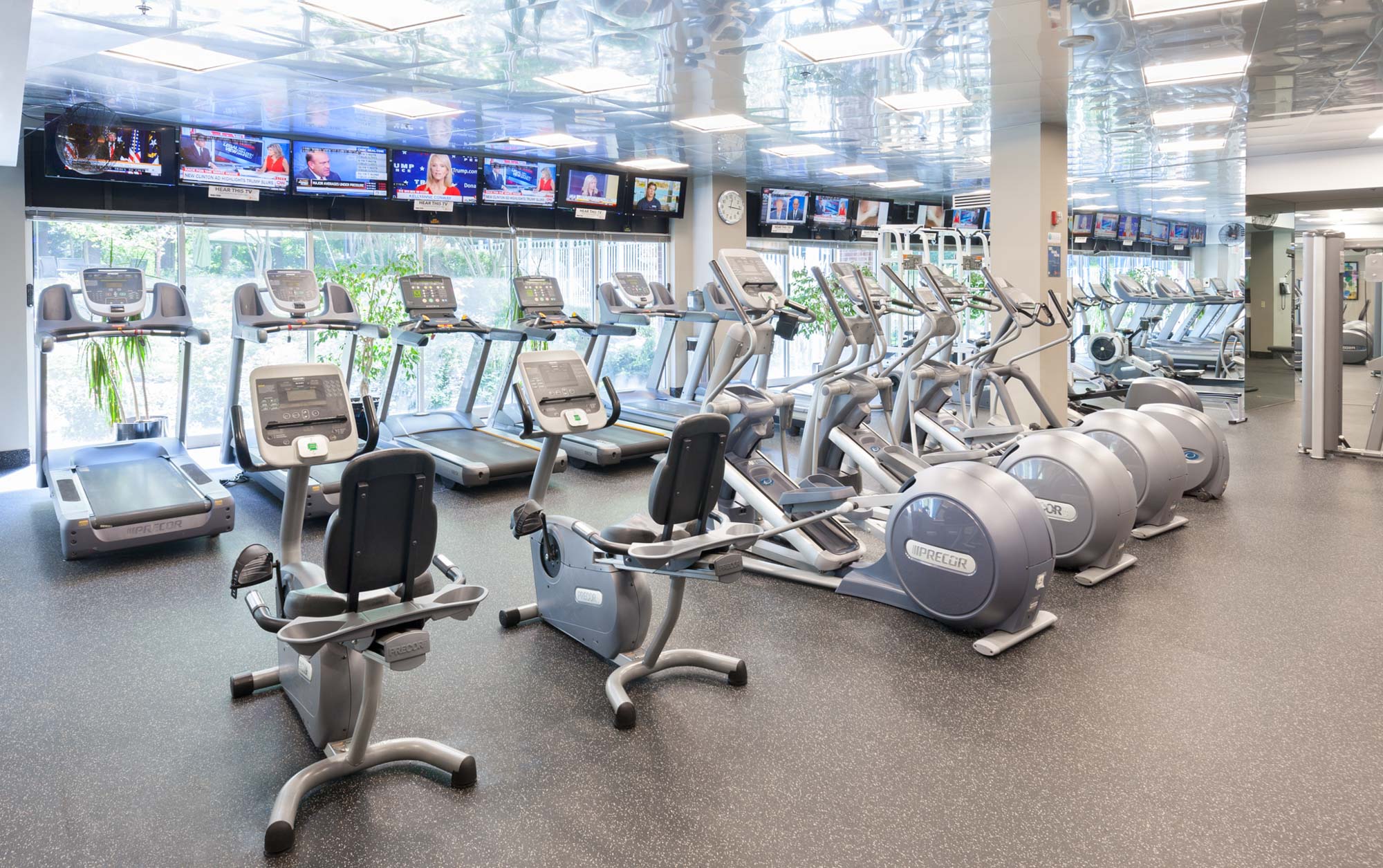 Fitness Center at The Grand apartments in Washington, DC