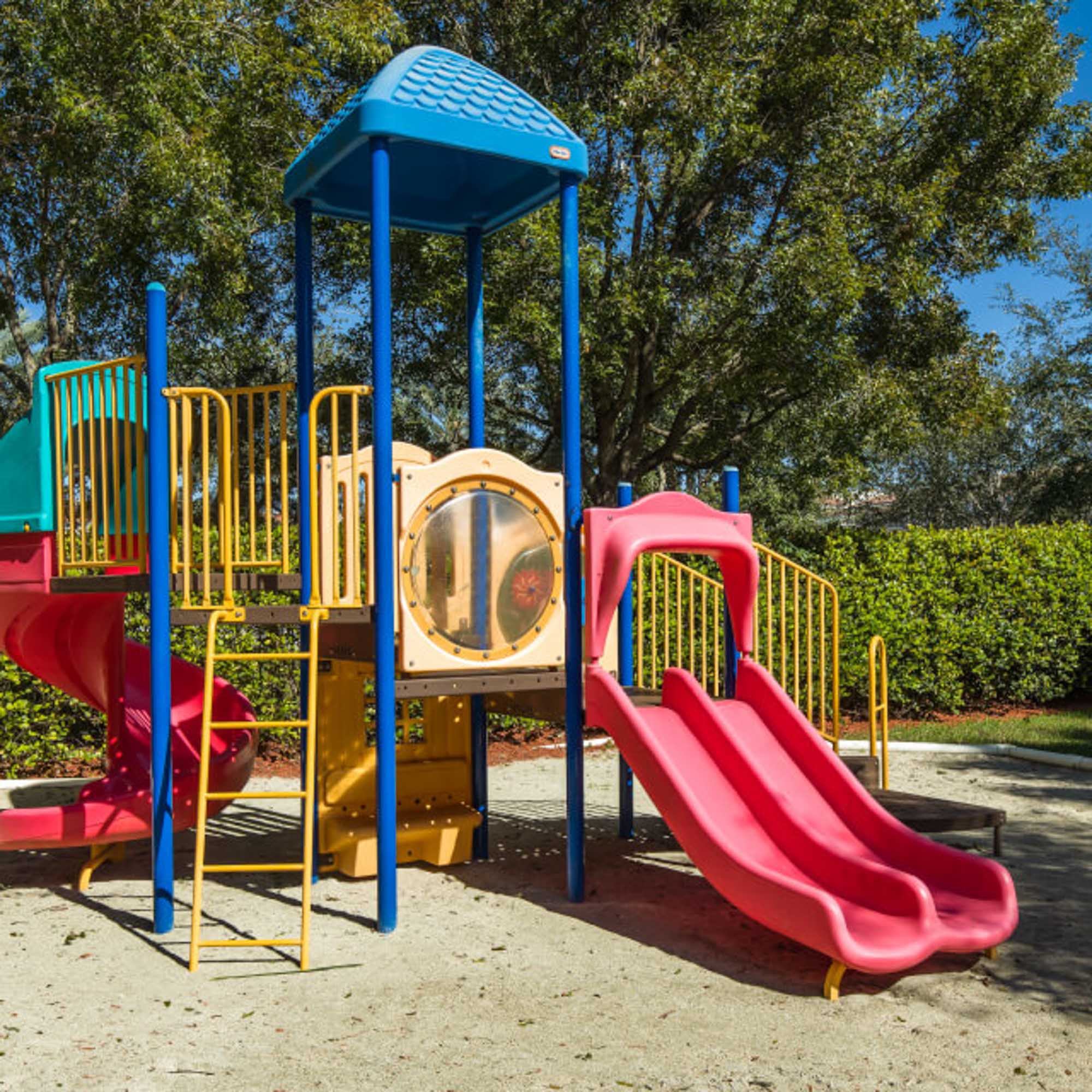 The playground at Solano at Miramar apartments in Miramar, FL.