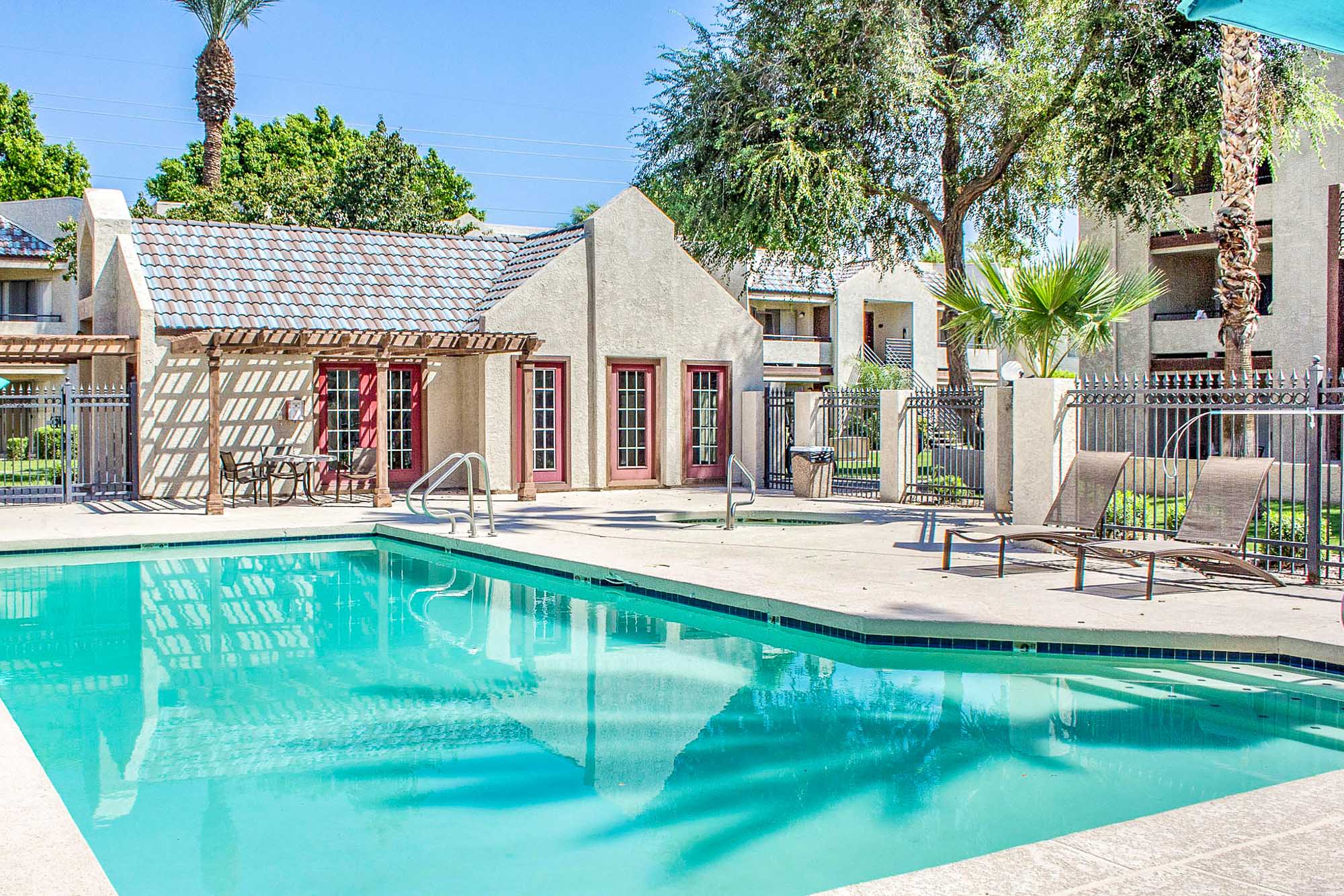 The pool at Meadow Glen in Phoenix, AZ.