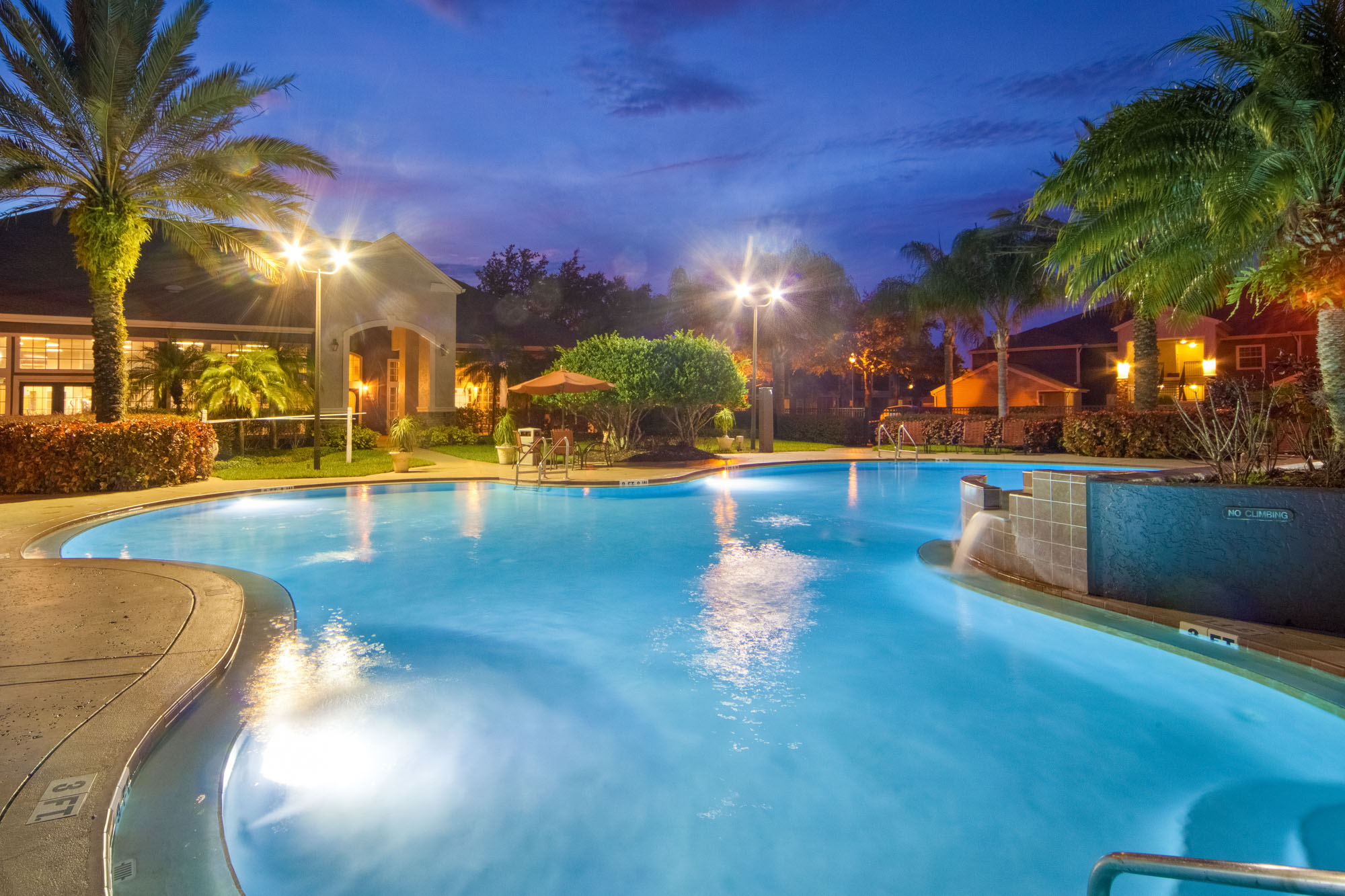 The pool at Osprey Links at Hunter's Creek in Orlando, Florida.