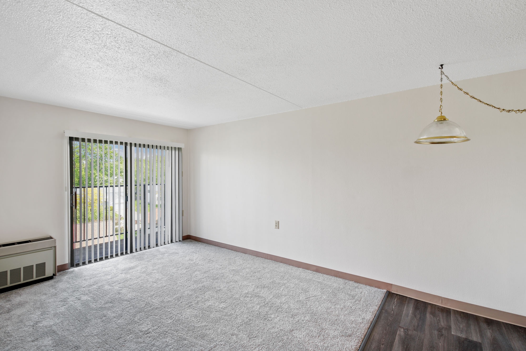 Living room at Independence Place apartments in Parma Heights, OH