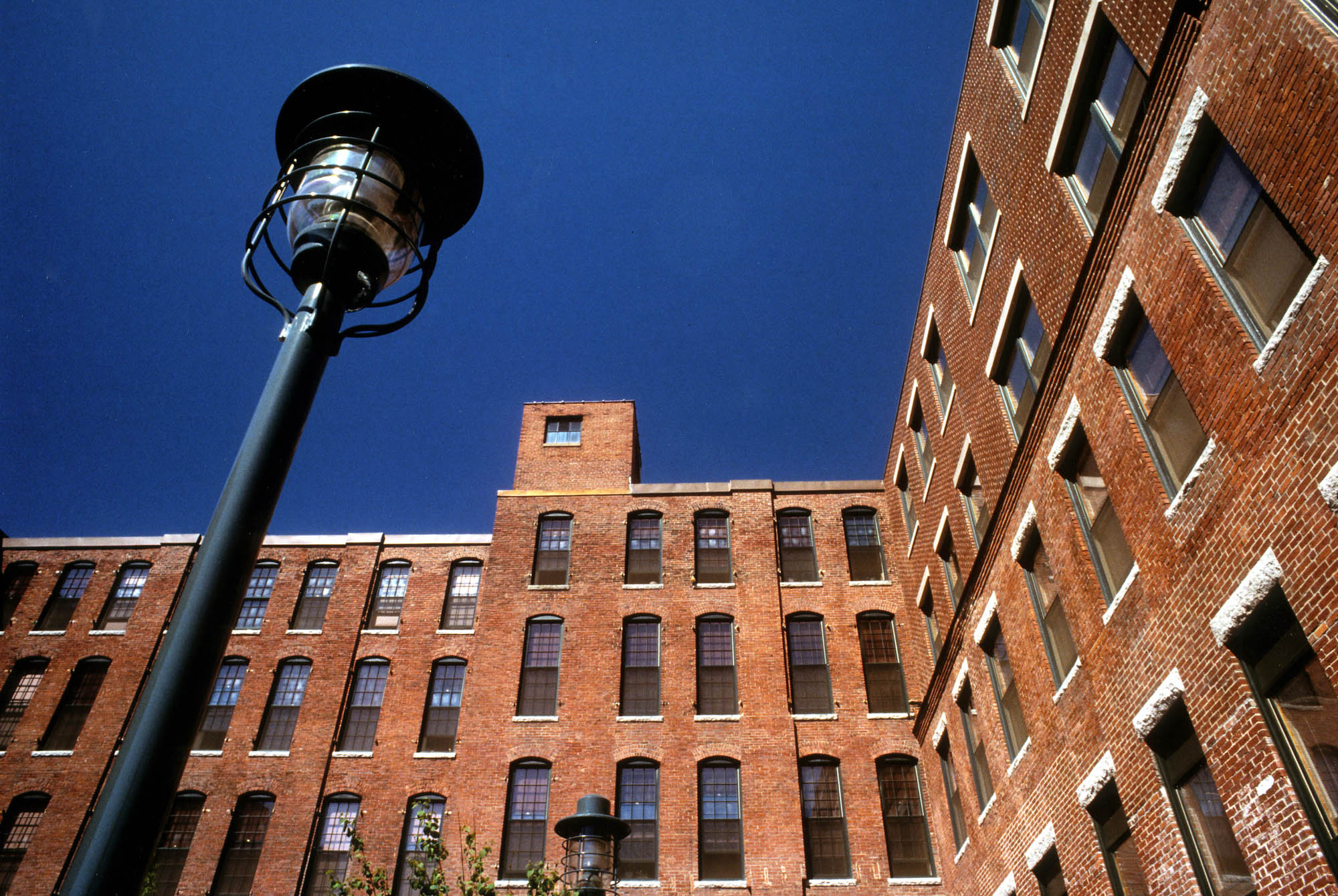 The exterior KBL apartments in Cambridge, Massachusetts.