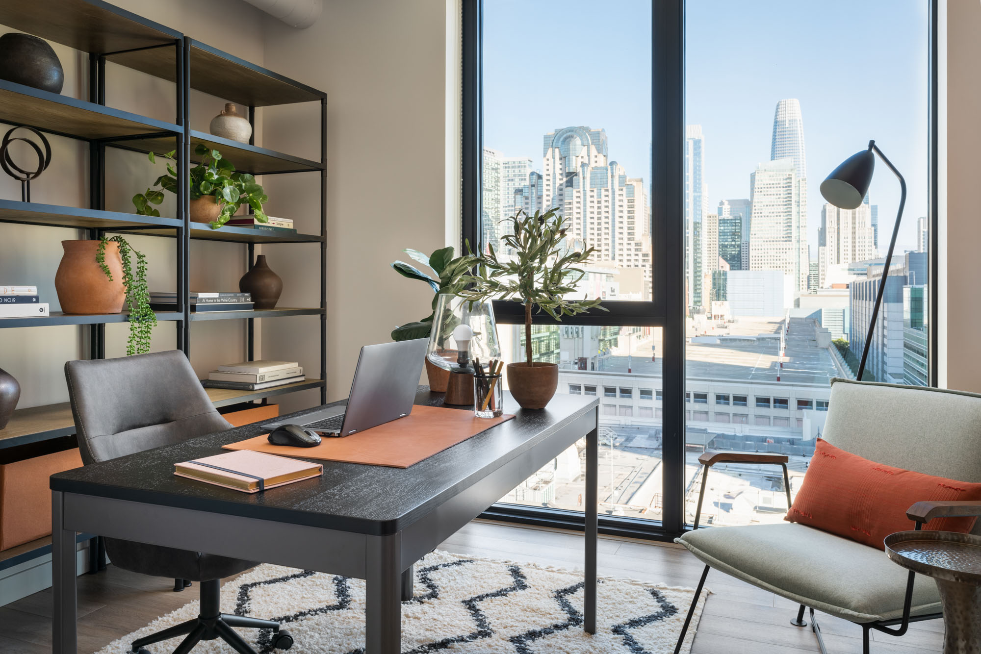 An apartment office at The George apartments in San Francisco, CA