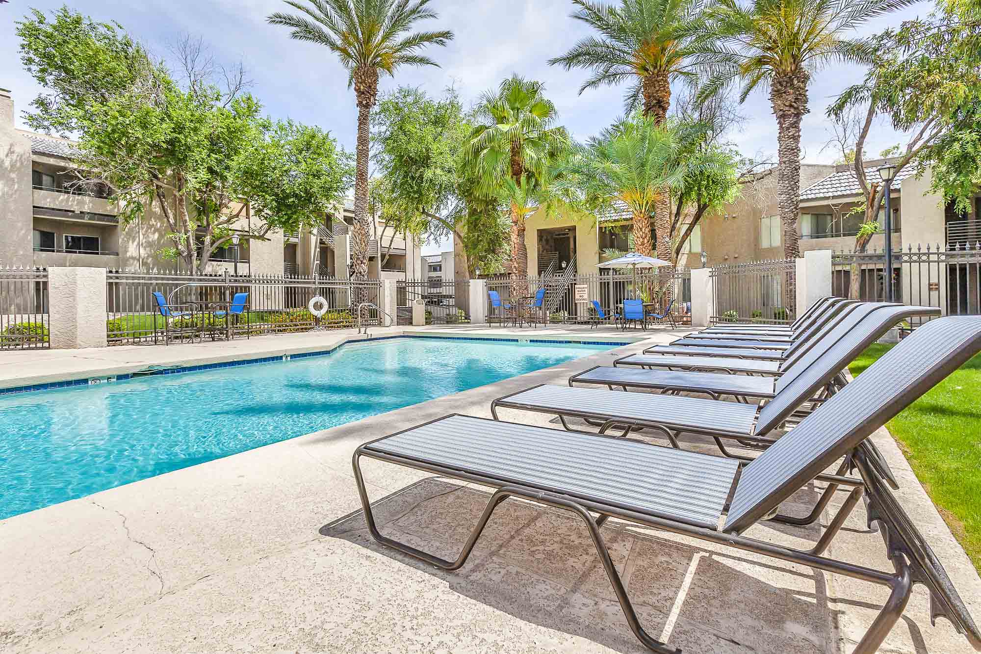 The pool at Meadow Glen in Phoenix, AZ.