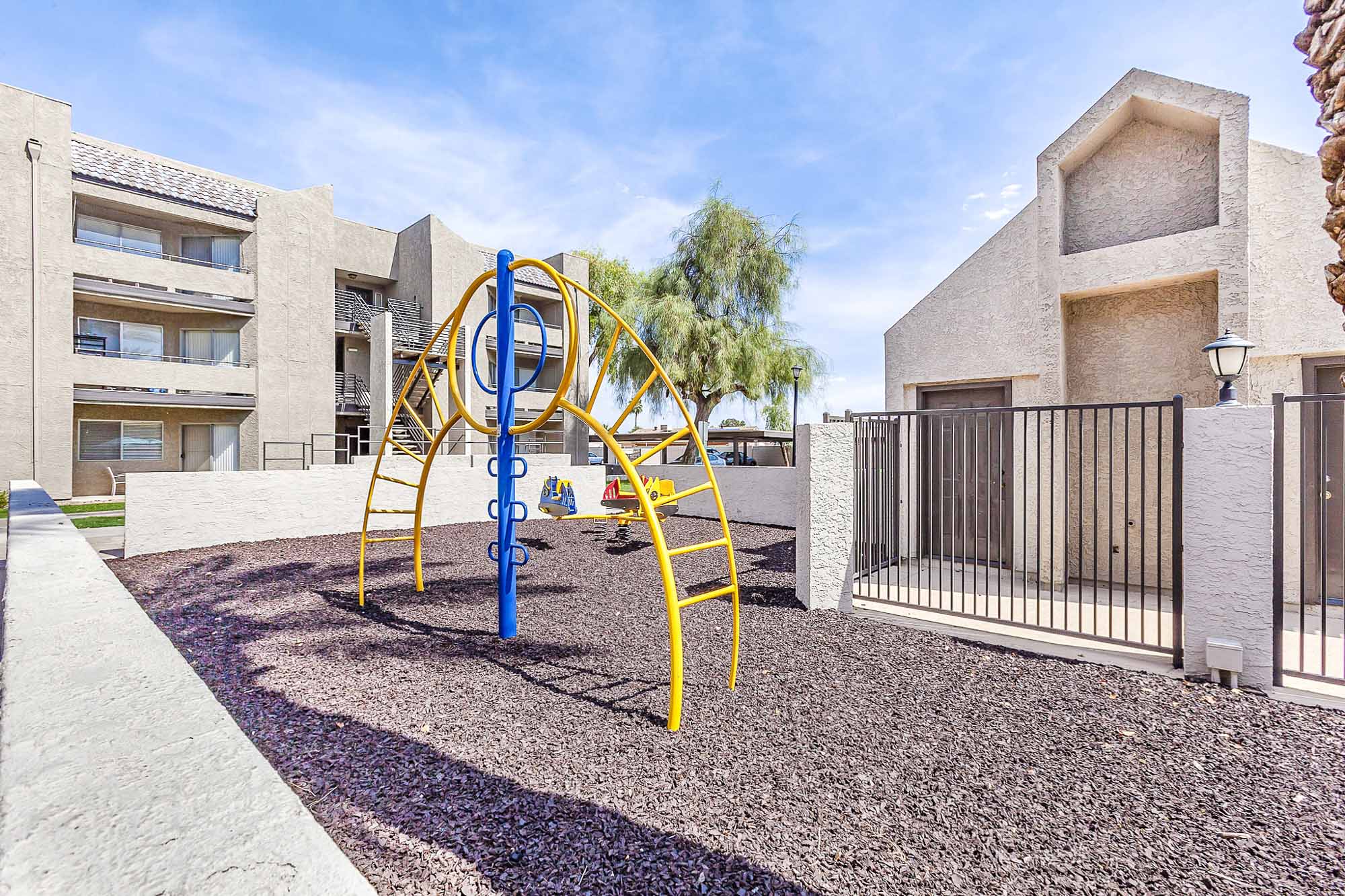 The playground at Meadow Glen in Phoenix, AZ.