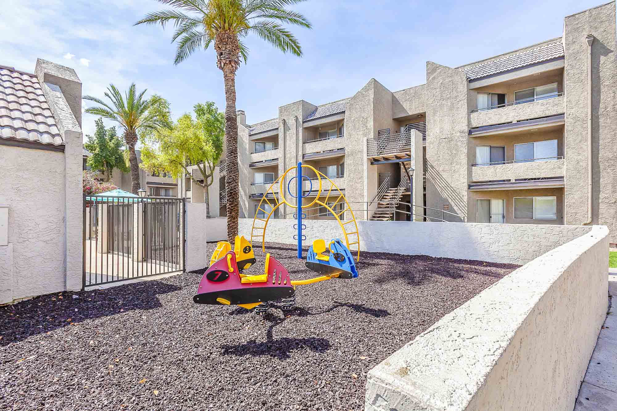 The playground at Meadow Glen in Phoenix, AZ.