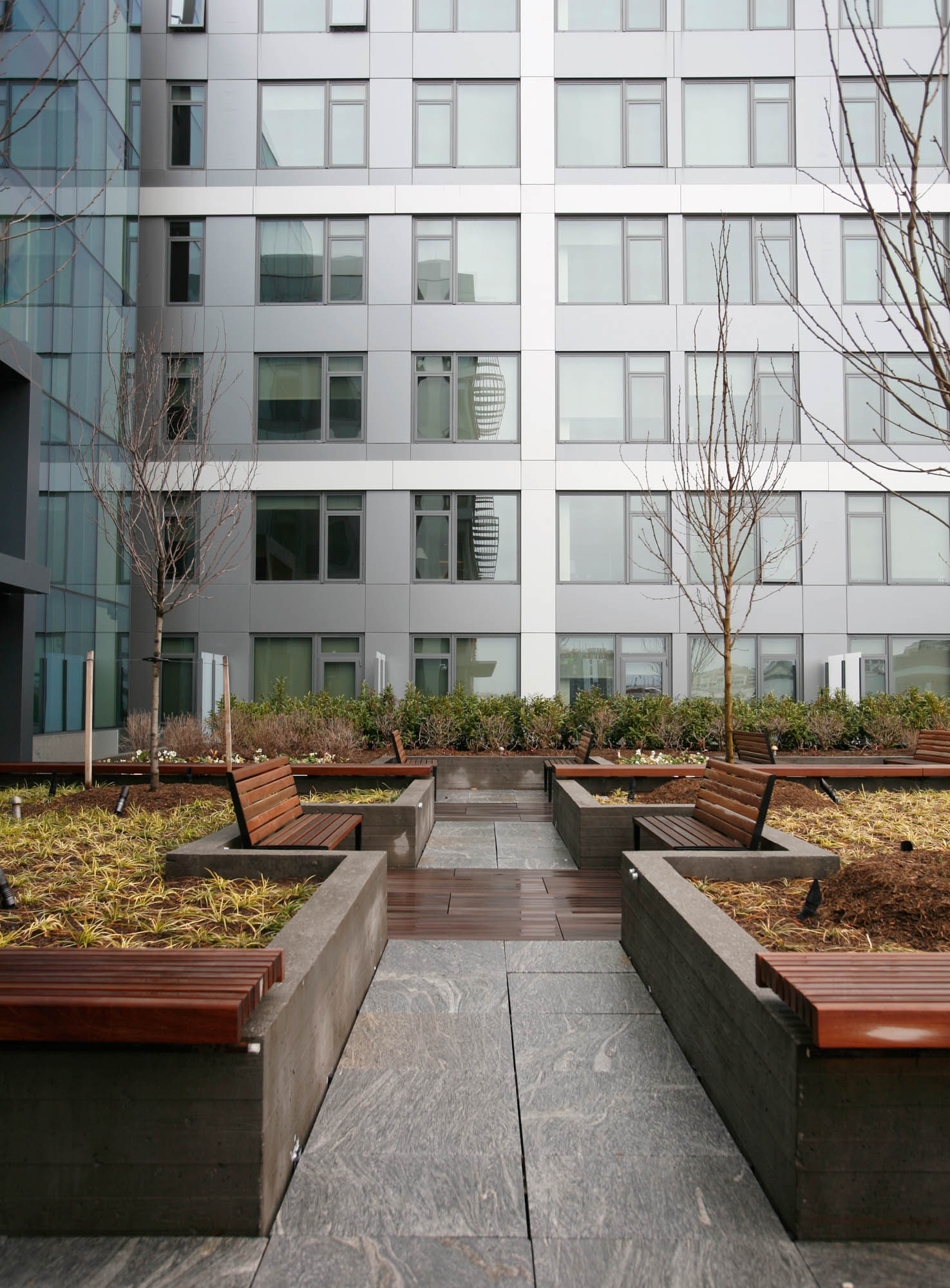 The outdoor terrace at Twelve12 in Navy Yard, Washington DC.