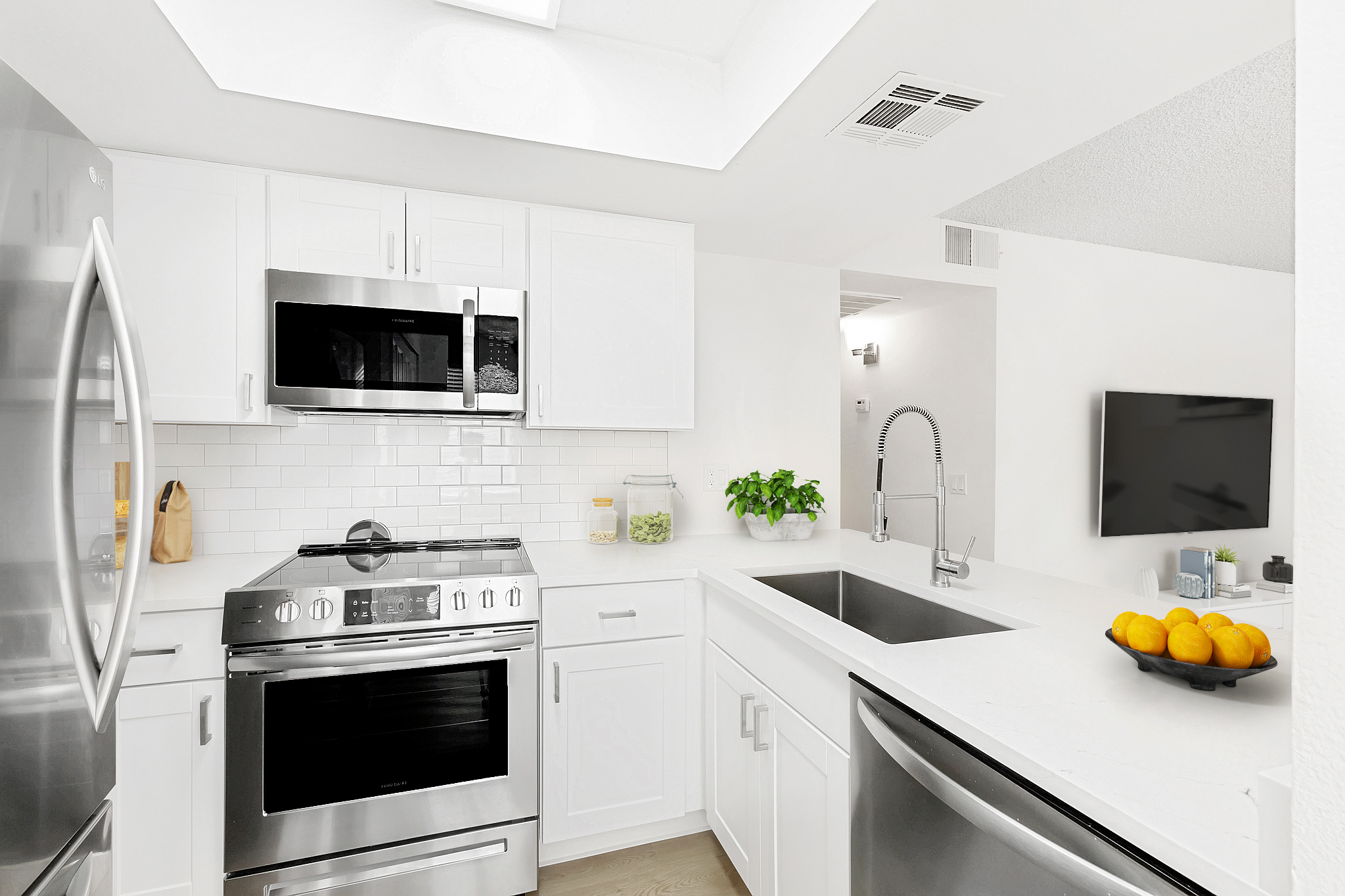 Discover culinary delights in spacious kitchens.