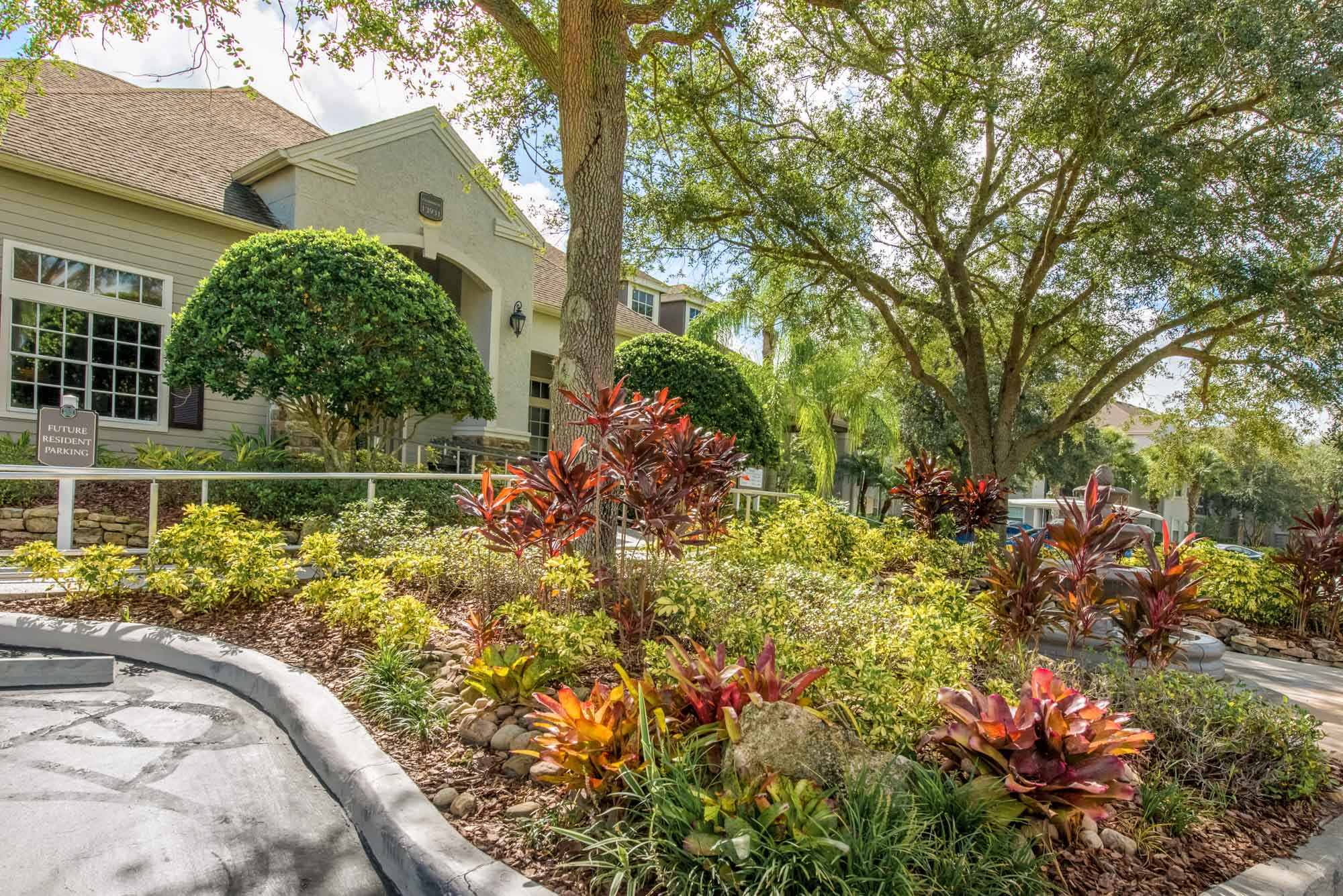 The clubhouse at Osprey Links at Hunter's Creek in Orlando, Florida.