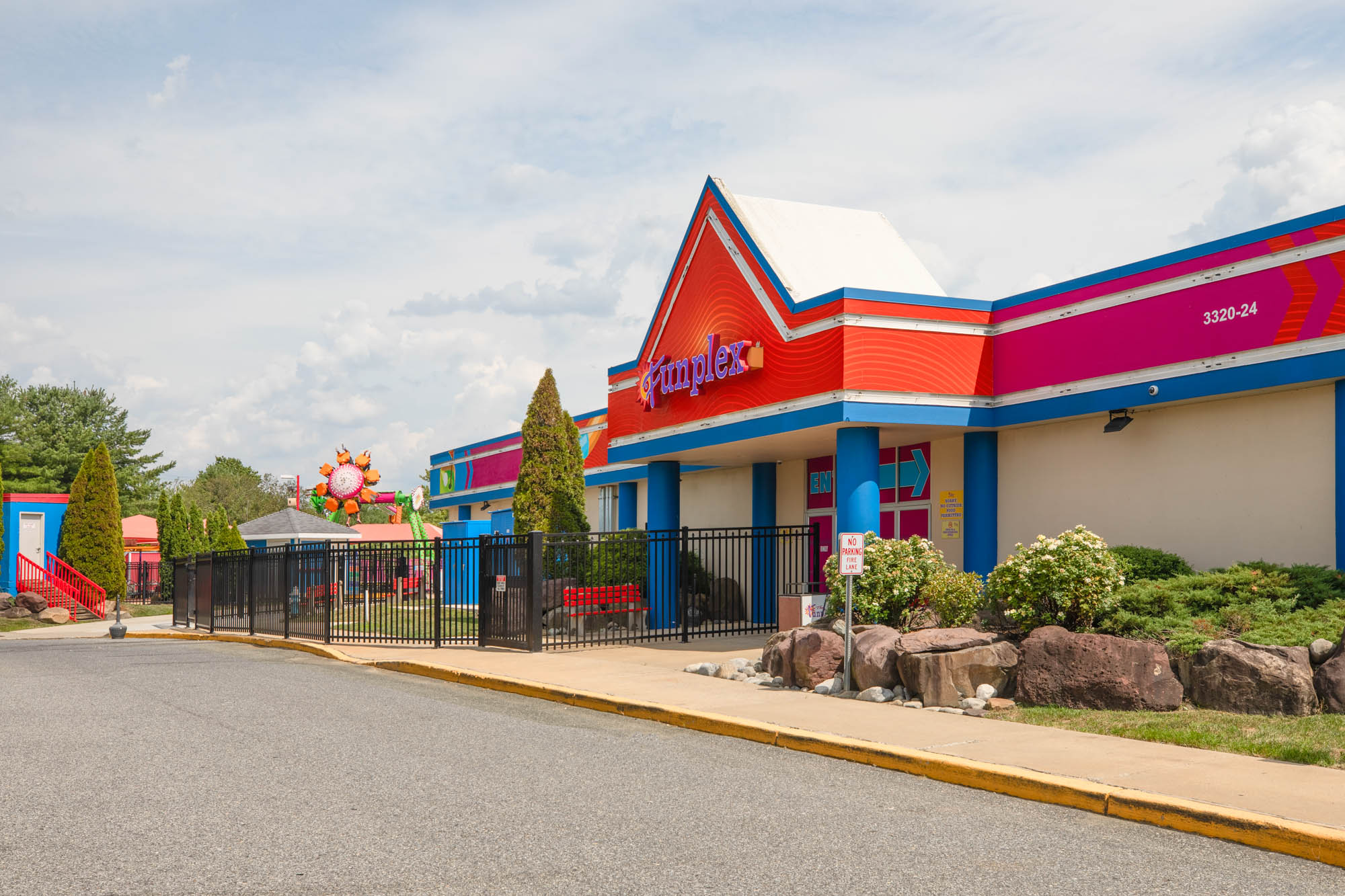 The Funplex in Briggs and Union's neighborhood in Mount Laurel, New Jersey.