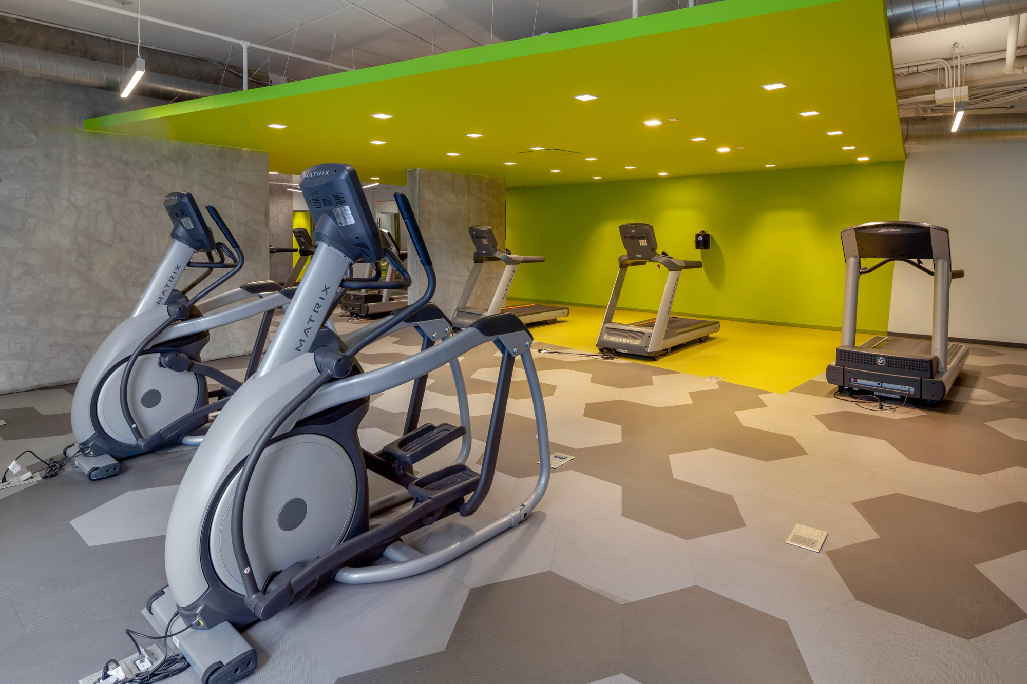 Fitness Center at One Franklin Town in Philadelphia, PA