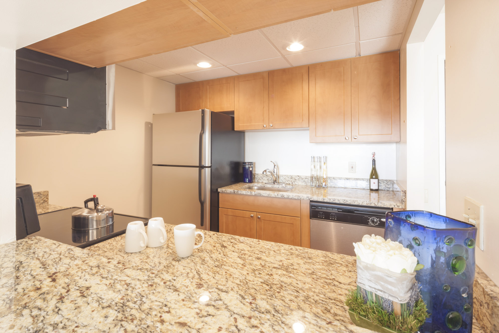 Kitchen at One Franklin Town in Philadelphia, PA