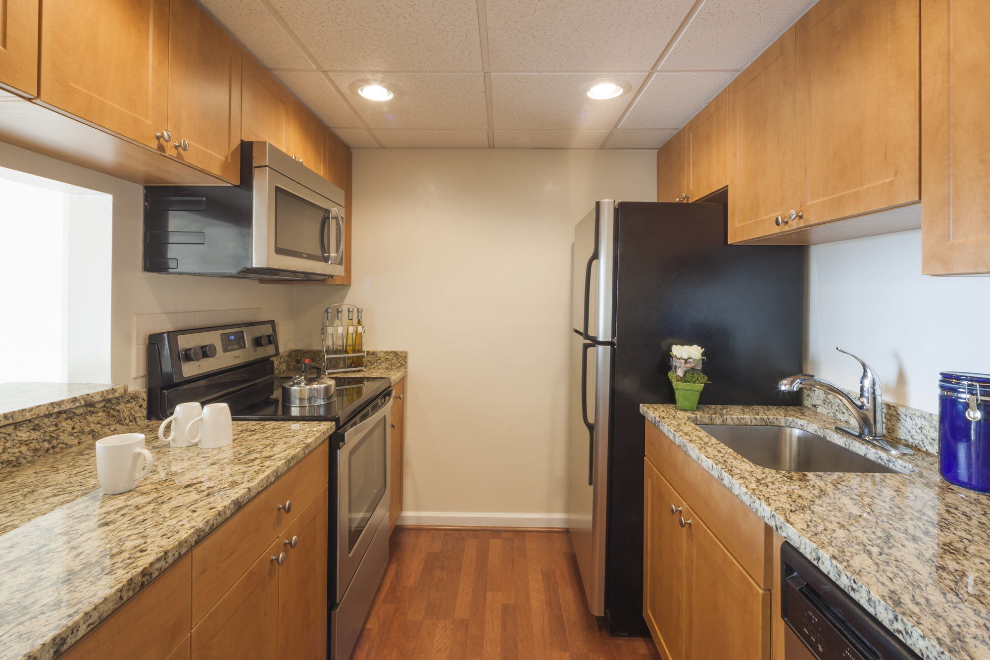 Kitchen at One Franklin Town in Philadelphia, PA