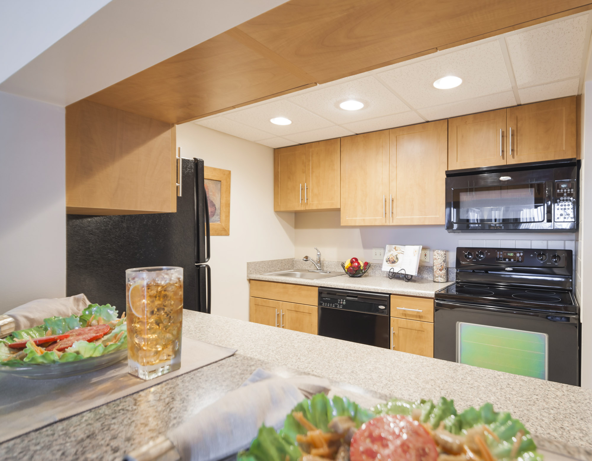 Kitchen at One Franklin Town in Philadelphia, PA