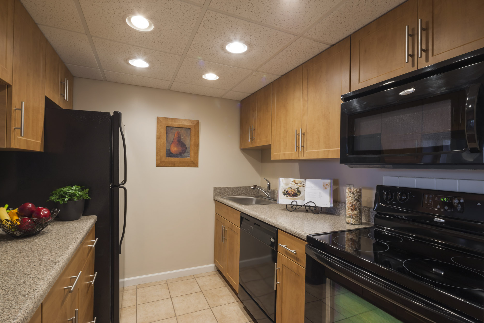 Kitchen at One Franklin Town in Philadelphia, PA