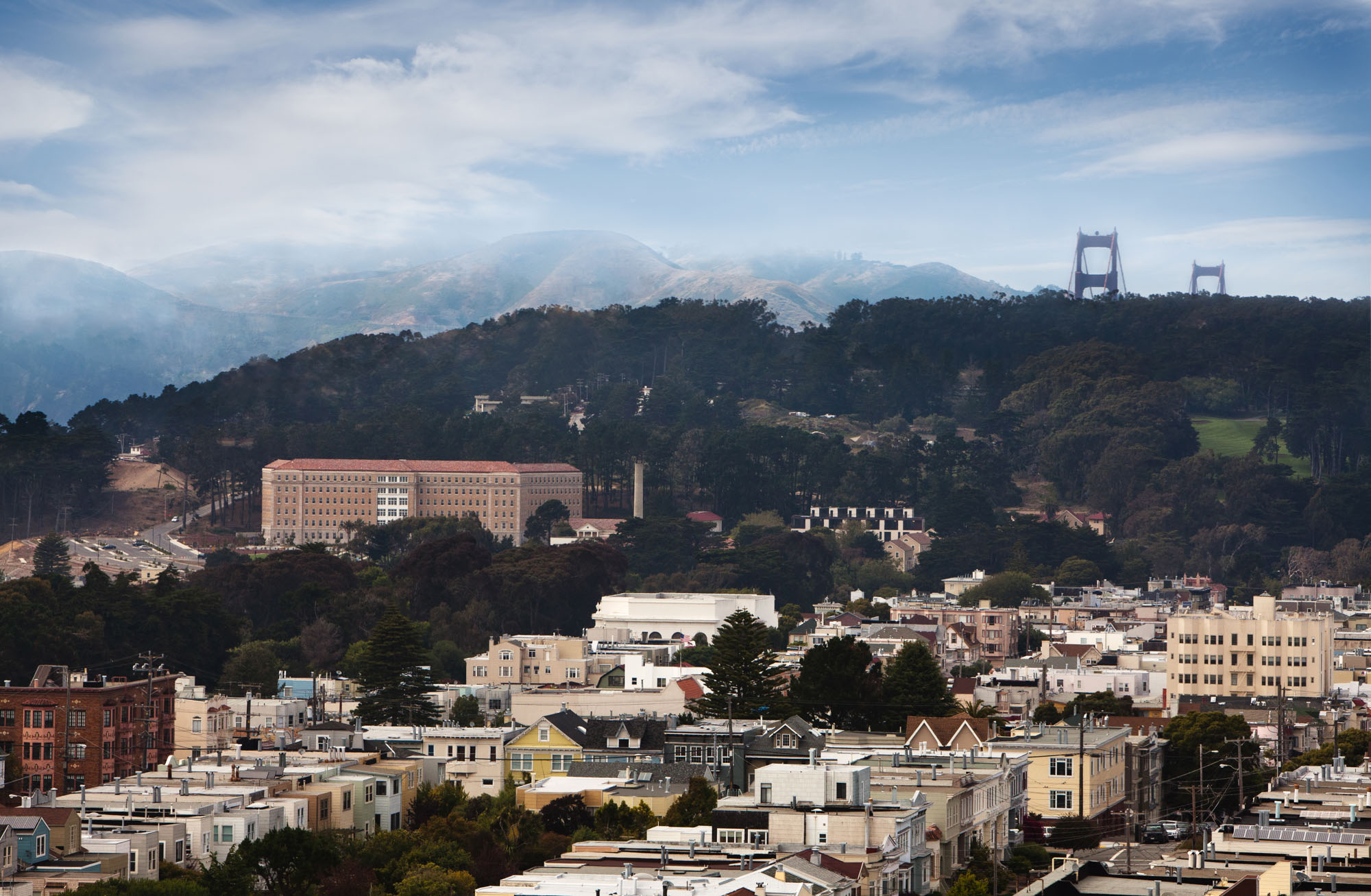 The neighborhood by Presidio Landmark apartments in San Francisco, CA.