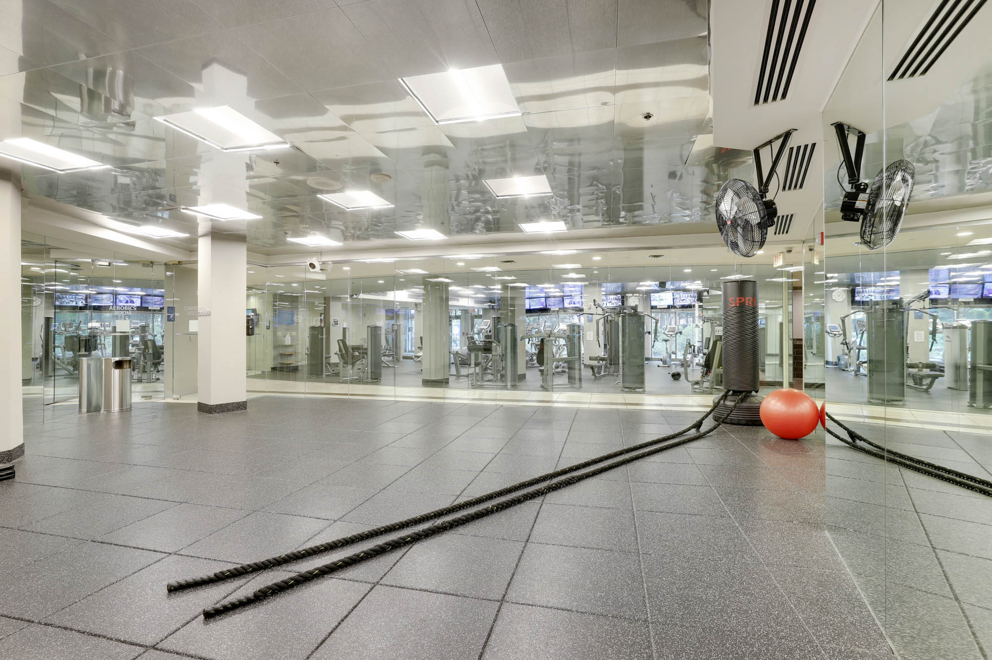 Fitness Center at The Grand apartments in Washington, DC