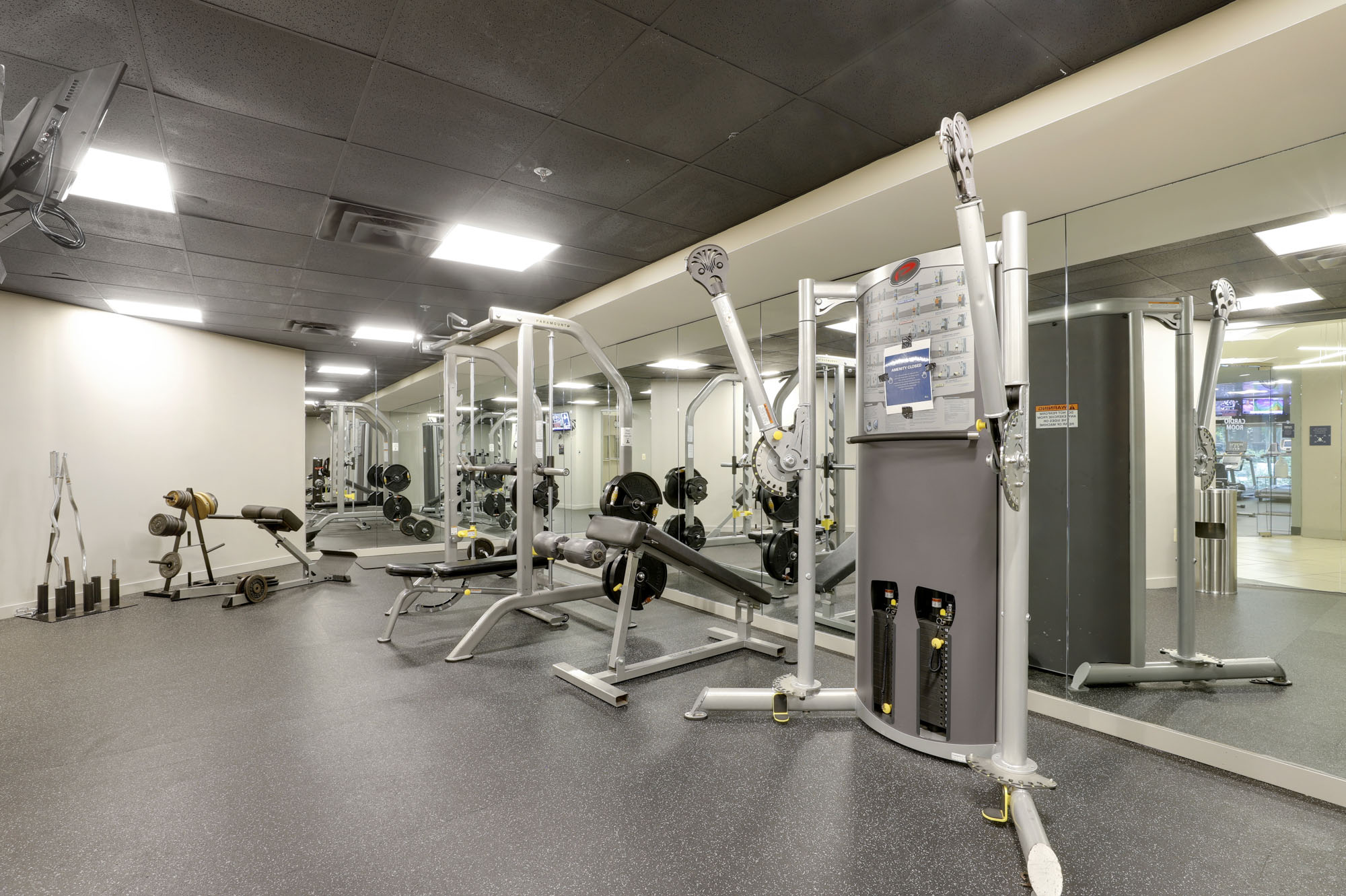 Fitness Center at The Grand apartments in Washington, DC