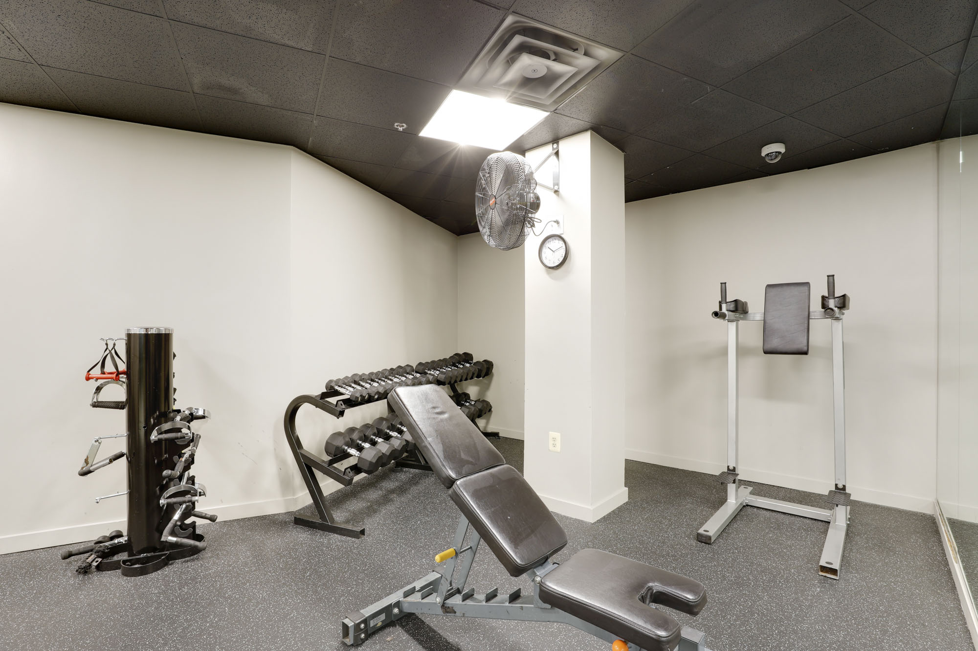 Fitness Center at The Grand apartments in Washington, DC