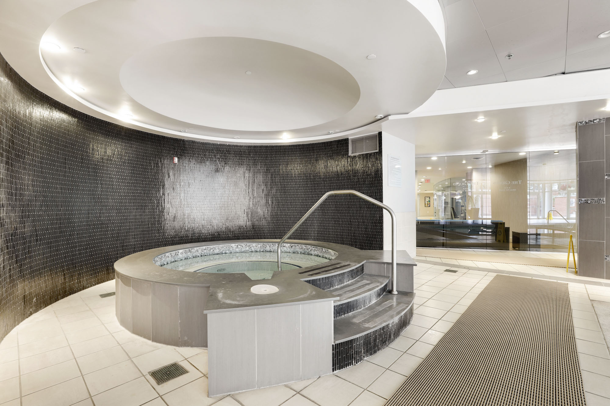 Indoor jacuzzi at The Grand apartments in Washington, DC