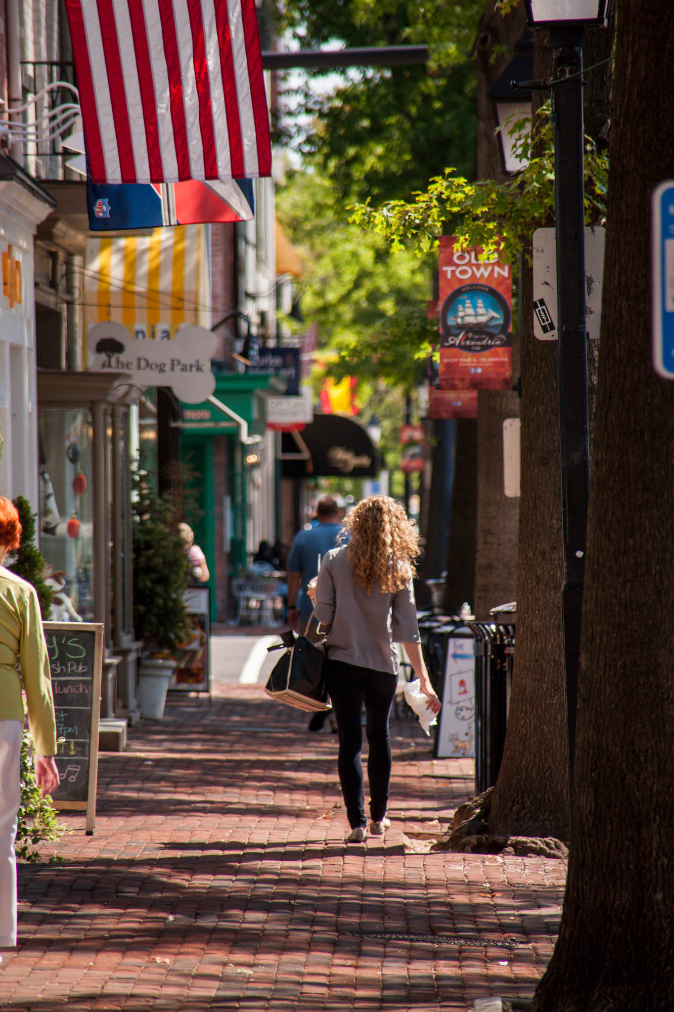 The town of Old Town, Alexandria near The Parker at Huntington Metro apartments.