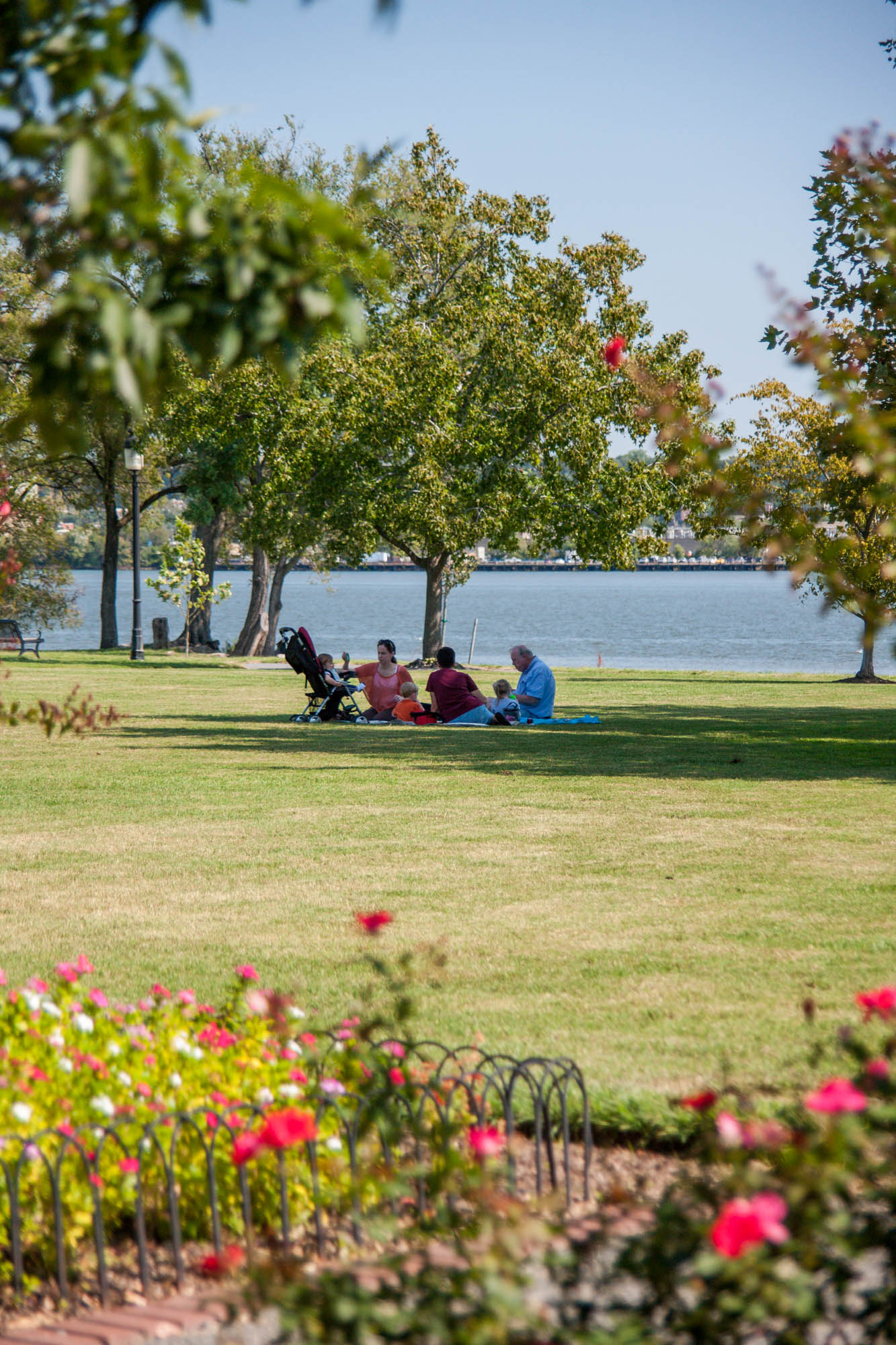 A park in Old Town, Virginia near The Parker at Huntington Metro apartments.