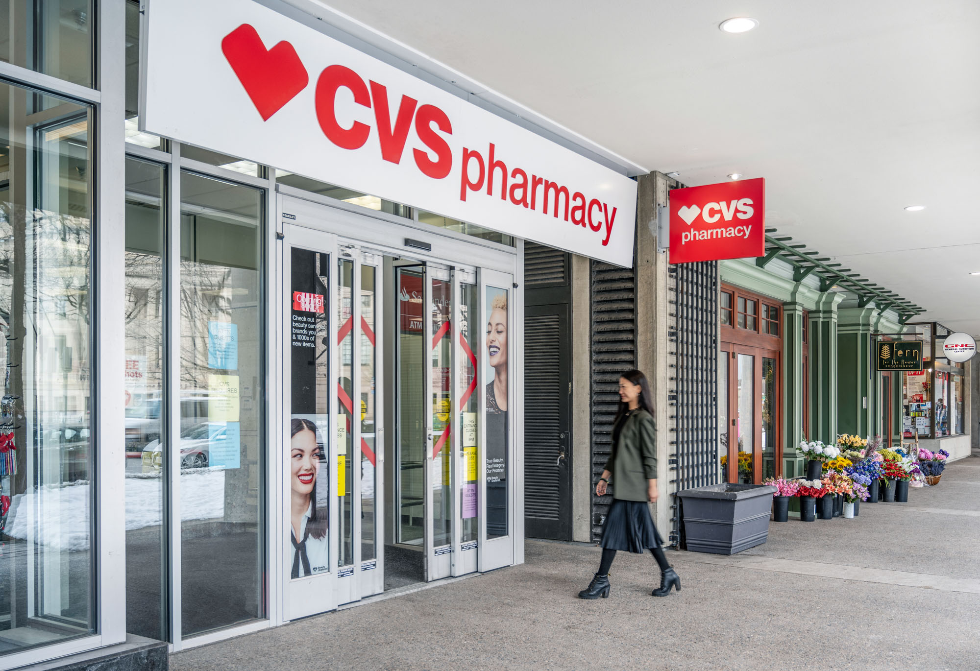 A CVS near Church Park apartments in Boston, Massachusetts.