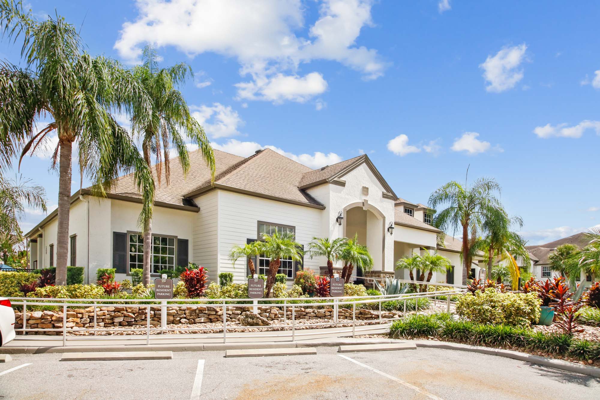 The clubhouse at Osprey Links at Hunter's Creek in Orlando, Florida.