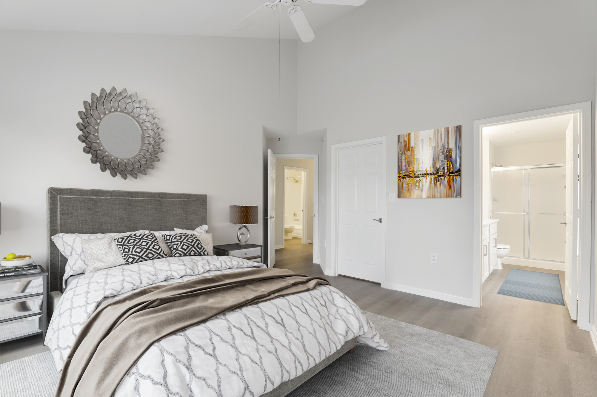 Bedroom at Cameron Court in Washington, DC