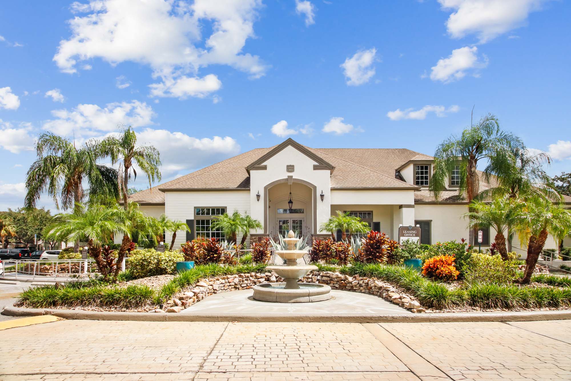 The clubhouse at Osprey Links at Hunter's Creek in Orlando, Florida.